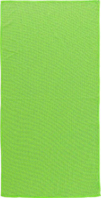 Športový uterák 40x80 cm v nylónovom obale, sv.zelená