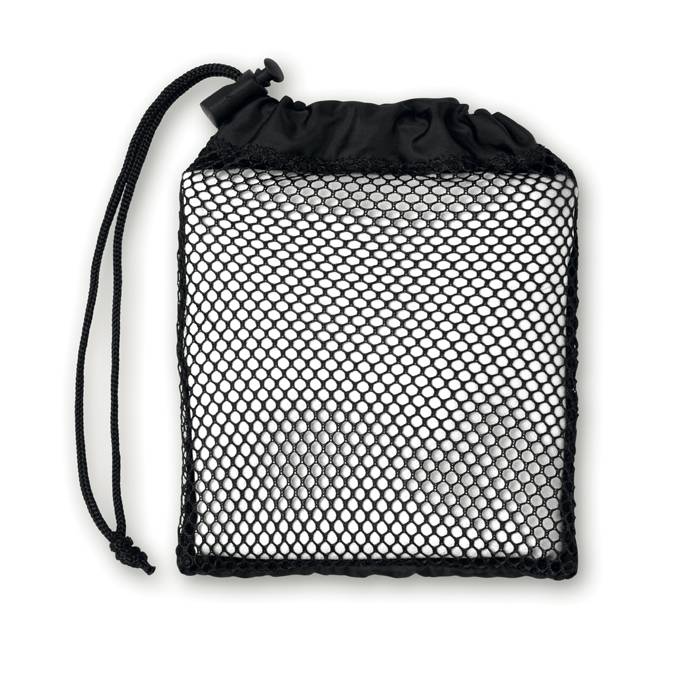 Športový uterák v puzdre, biela