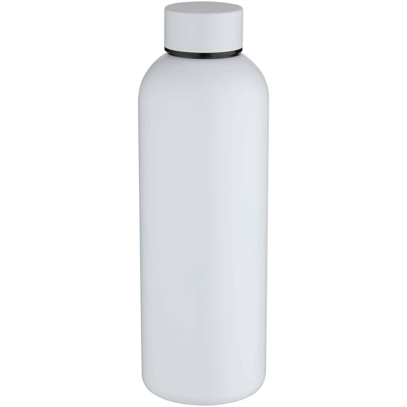 Spring 750ml RCS recykl. jednostenná nerezová fľaša, biela
