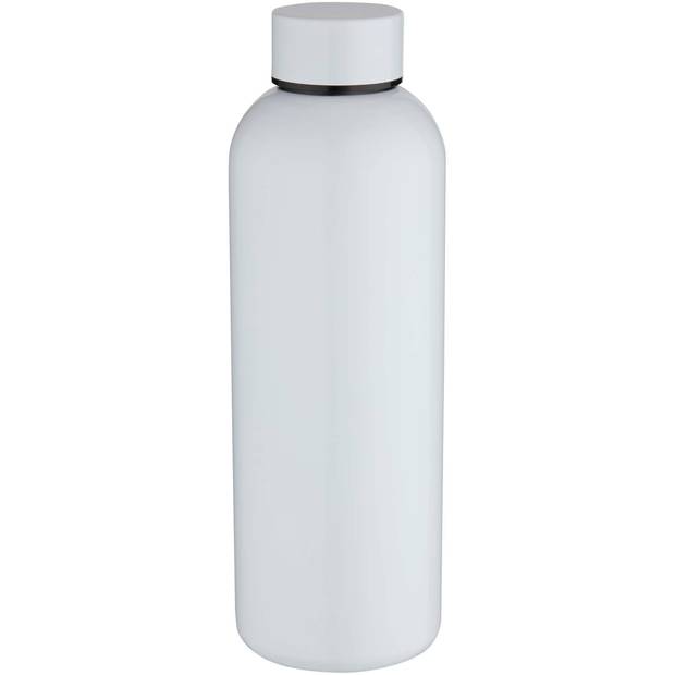 Spring 750ml RCS recykl. jednostenná nerezová fľaša na vodu so sublimačnou potlačou, biela Spring 750ml RCS recykl. jednostenná nerezová fľaša na vodu so sublimačnou potlačou, biela