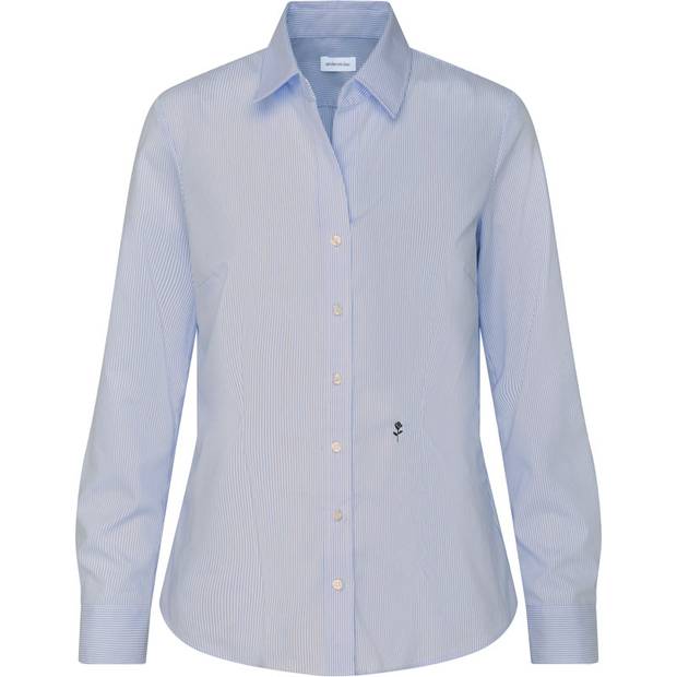 SST | Blouse Office Slim, Popelínová dámská košile s dl. rukávem, striped light blue/white, 44 SST | Blouse Office Slim, Popelínová dámská košile s dl. rukávem, striped light blue/white, 44