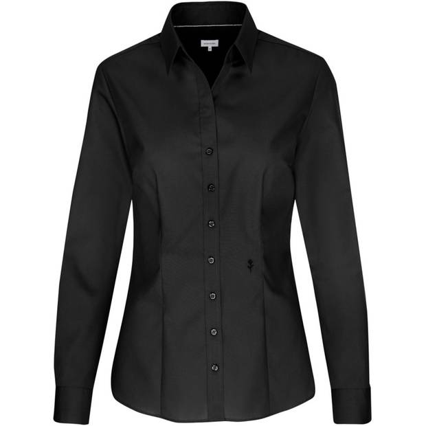 SST | Blouse Slim LSL, Dámská košile s dl. rukávem, černá, 36 SST | Blouse Slim LSL, Dámská košile s dl. rukávem, černá, 36