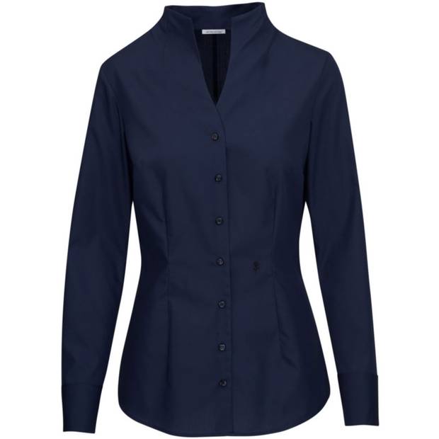 SST | Chalice Blouse Slim LSL, Popelínová dámská košile s dl. rukávem, modrá navy, 32 SST | Chalice Blouse Slim LSL, Popelínová dámská košile s dl. rukávem, modrá navy, 32