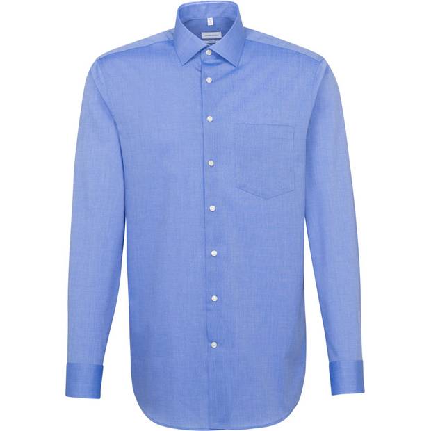 SST | Shirt Regular LSL, Košeľa s dl. rukávom, modrá mid, 41 SST | Shirt Regular LSL, Košeľa s dl. rukávom, modrá mid, 41