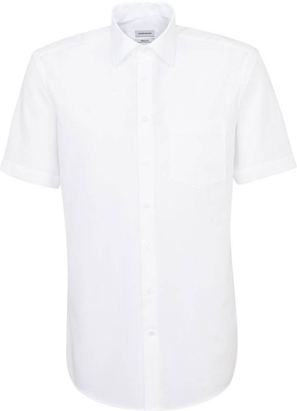 SST | Shirt Regular SSL, Košile s kr. rukávem, bílá, 41