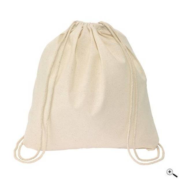 Stahovací batoh, béžová Stahovací batoh, béžová