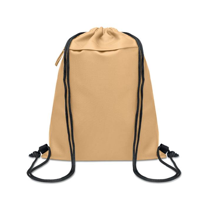 Sťahovací batoh z 600D RPET, hnedá Khaki