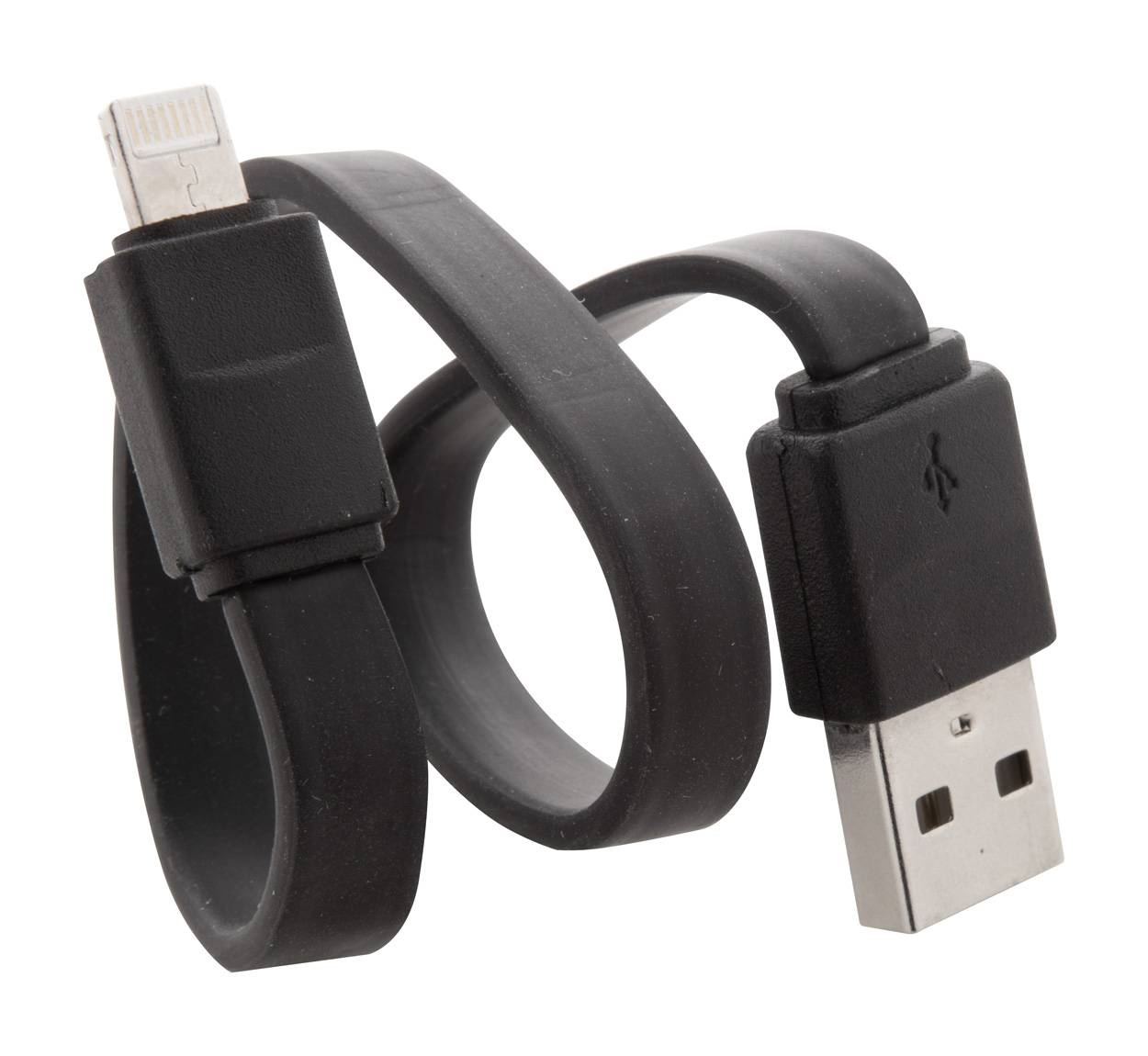 Stash USB nabíjací kábel, čierna