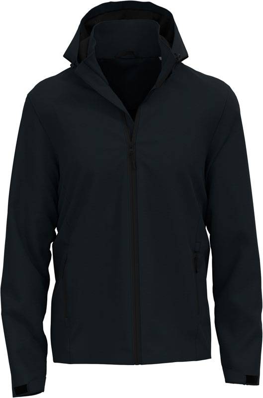 Stedman|Softshell Jacket"Lux", Pánska 3vrstv.softshell bunda, modrá Midnight, S