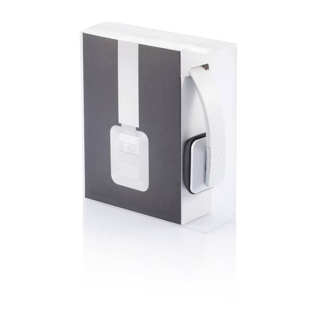 Stereo bluetooth sluchátka, bílá Stereo bluetooth sluchátka, bílá