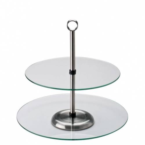 Stojan na koláče sklenený stojan