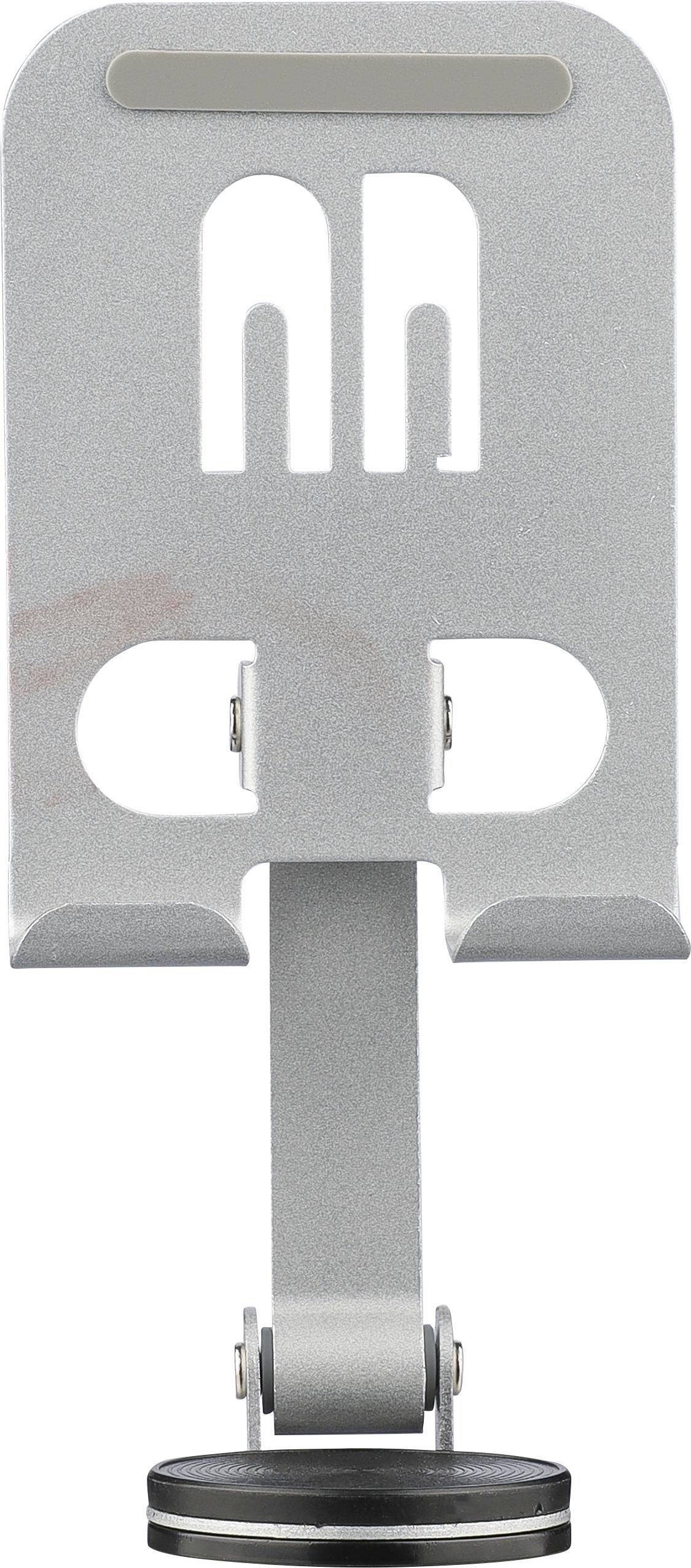 Stojan na telefón z hliníkovej zliatiny Anieke, sivá Silver