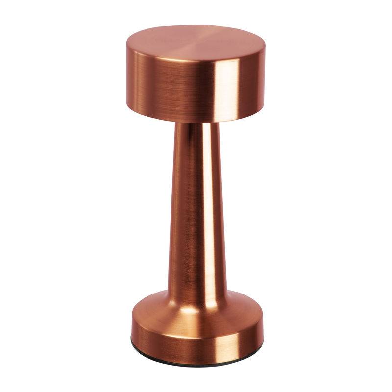 Stolná lampa z nerezovej ocele s batériou, žltá Gold