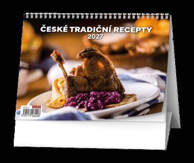 Stolní kalendář - České tradiční recepty