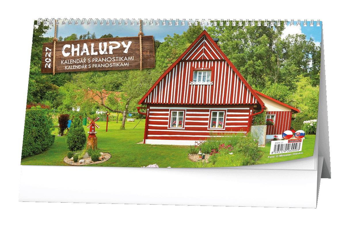 Stolní kalendář - Chalupy