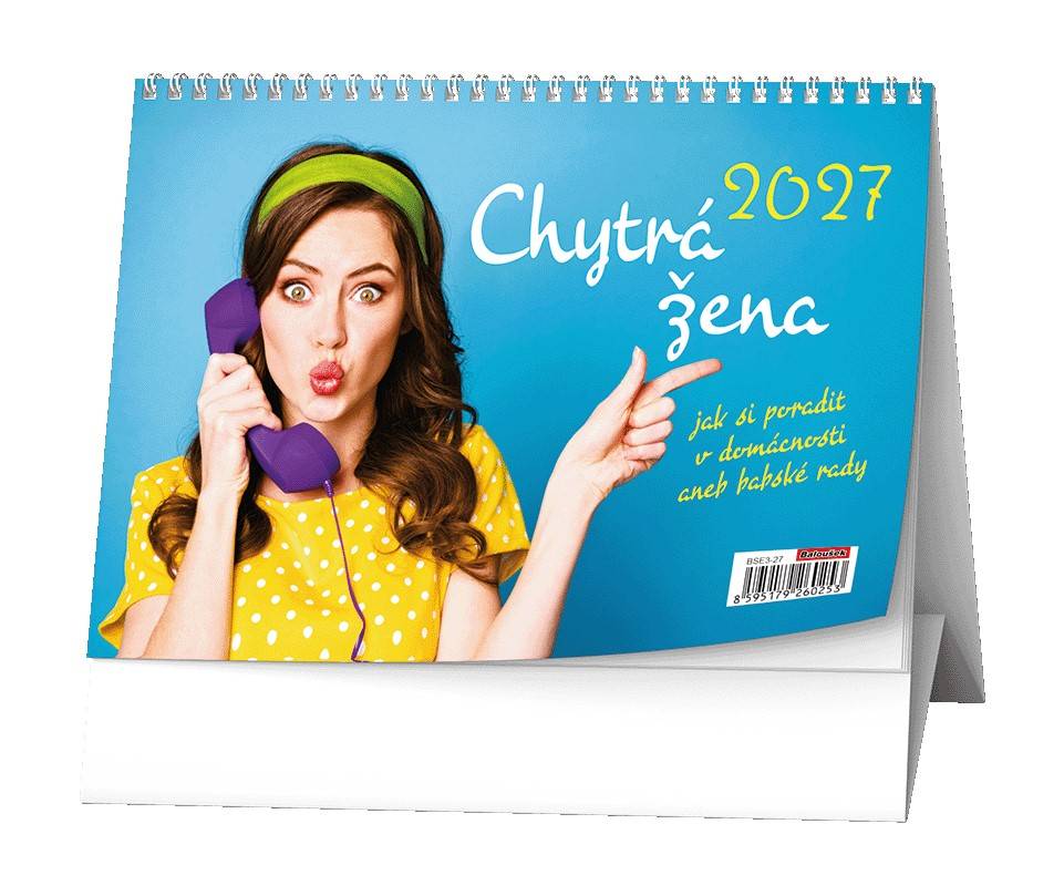 Stolní kalendář - Chytrá žena