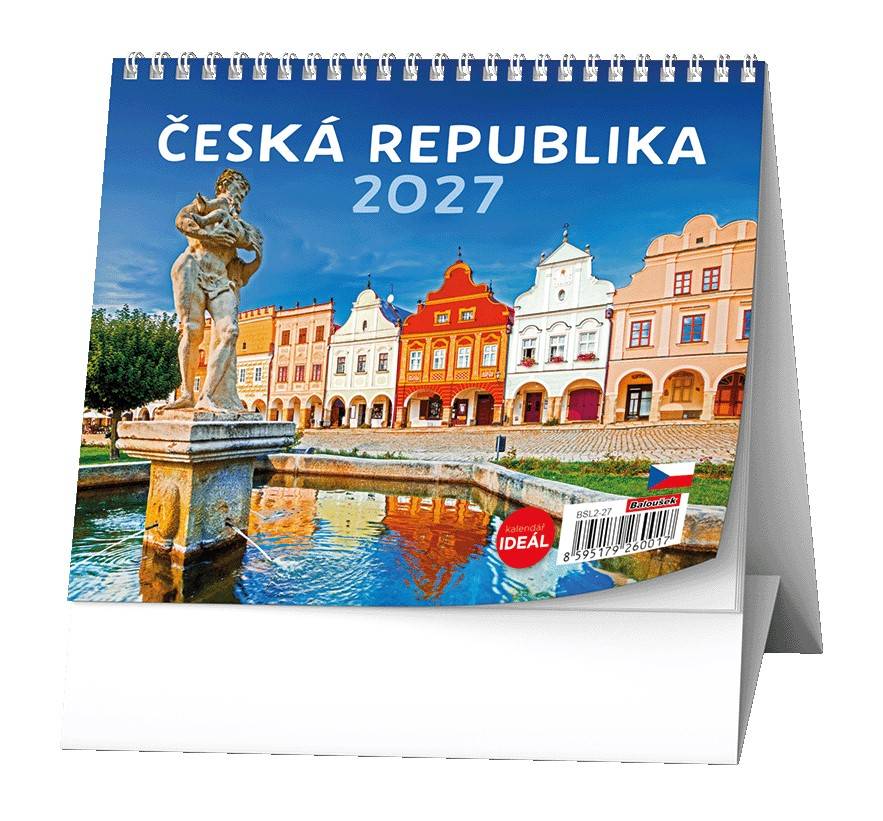 Stolní kalendář - IDEÁL - Česká republika