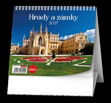 Stolní kalendář - IDEÁL - Hrady a zámky