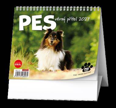 Stolní kalendář - IDEÁL - Pes - věrný přítel /s psími jmény/