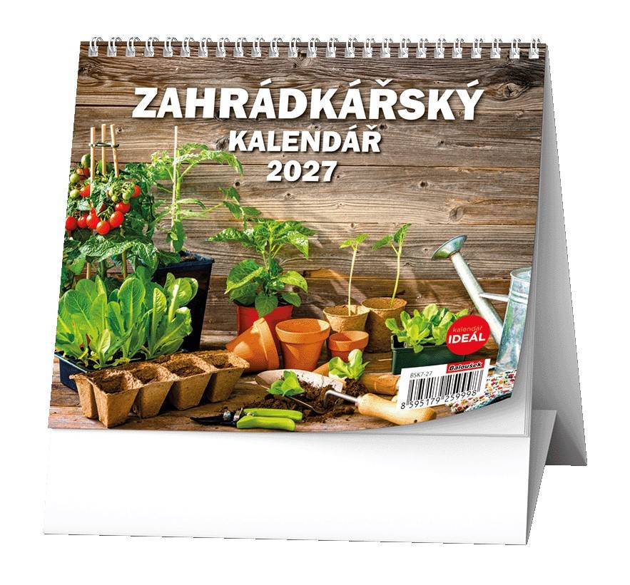 Stolní kalendář - IDEÁL - Zahrádkářský kalendář