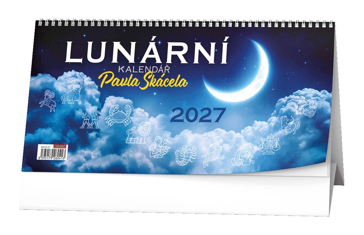 Stolní kalendář - Lunární kalendář Pavla Skácela
