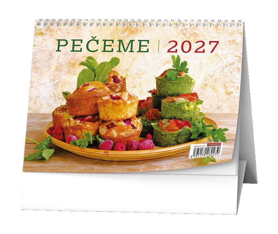 Stolní kalendář - Pečeme!
