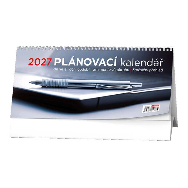 Stolní kalendář - Plánovací daňový kalendář 2027 Stolní kalendář - Plánovací daňový kalendář 2027
