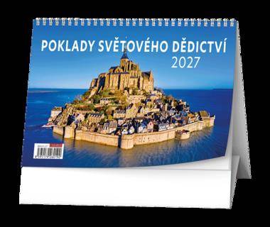 Stolní kalendář - Poklady světového dědictví