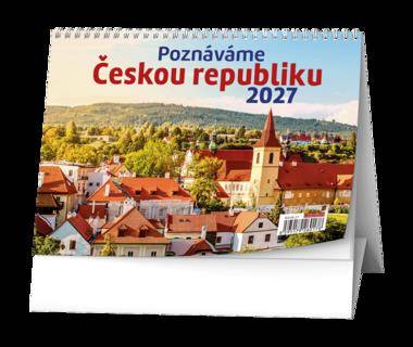 Stolní kalendář - Poznáváme Českou republiku