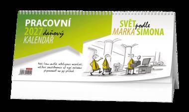 Stolní kalendář - Pracovní daňový kalendář - Svět podle Marka Simona