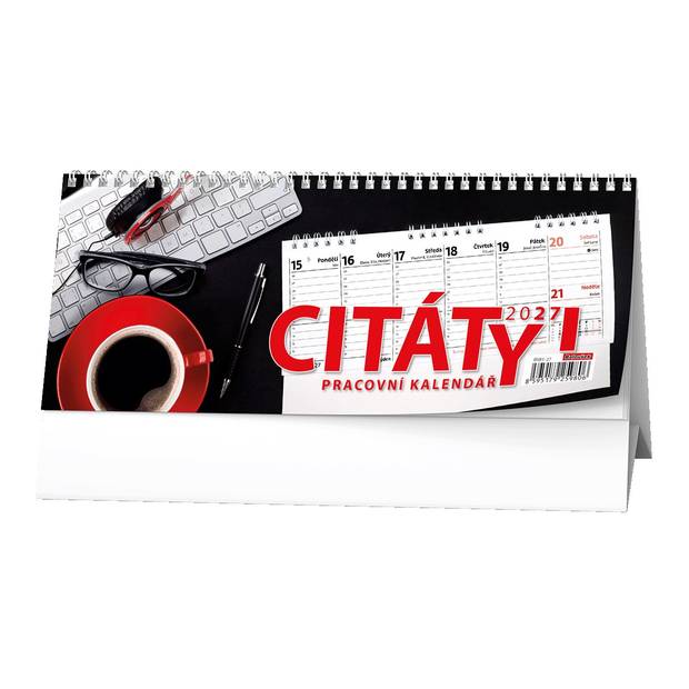 Stolní kalendář - Pracovní kalendář CITÁTY I Stolní kalendář - Pracovní kalendář CITÁTY I