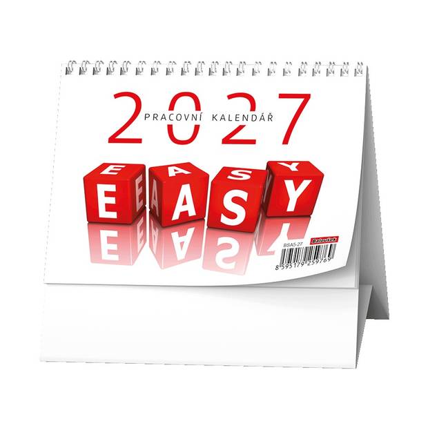Stolní kalendář - Pracovní kalendář EASY Stolní kalendář - Pracovní kalendář EASY