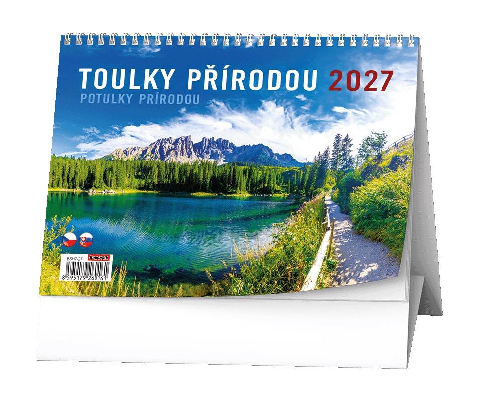 Stolní kalendář - Toulky přírodou