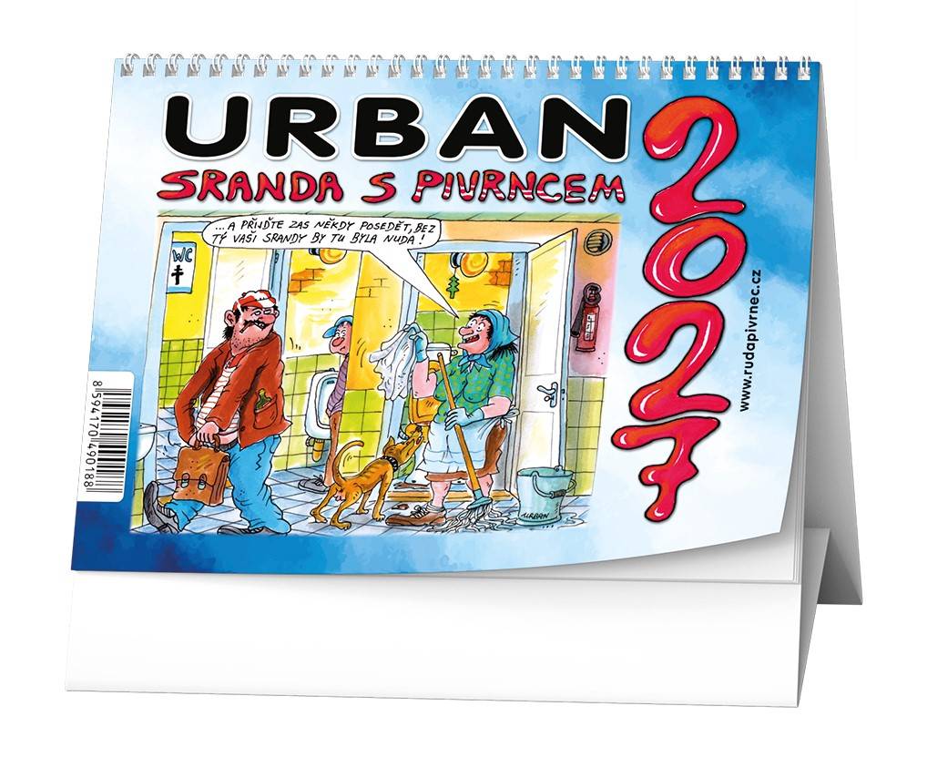 Stolní kalendář Urban - Sranda s Pivrncem