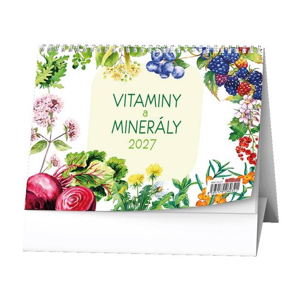 Stolní kalendář - Vitamíny a minerály Stolní kalendář - Vitamíny a minerály