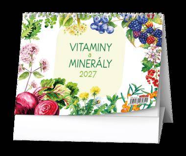 Stolní kalendář - Vitamíny a minerály