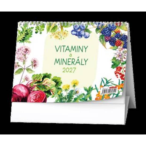 Stolní kalendář - Vitamíny a minerály Stolní kalendář - Vitamíny a minerály