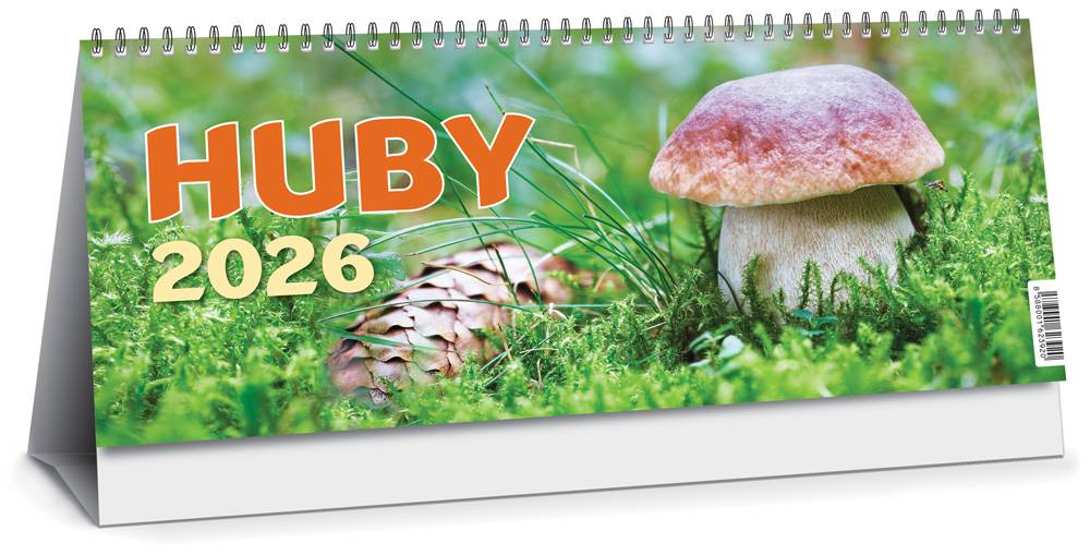 Stolový kalendár Huby 2026