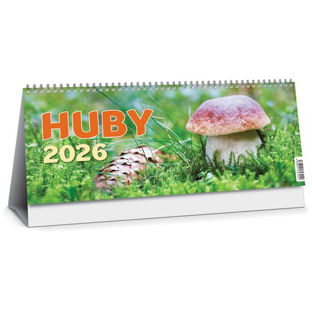 Stolový kalendár Huby 2026 Stolový kalendár Huby 2026