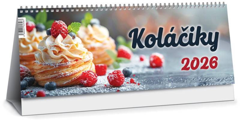 Stolový kalendár Koláčiky 2026