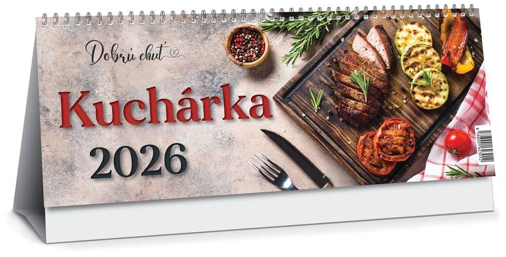 Stolový kalendár Kuchárka 2026