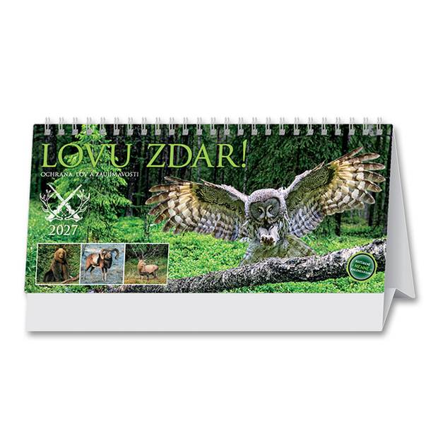 Stolový kalendár Lovu zdar! 2027 Stolový kalendár Lovu zdar! 2027