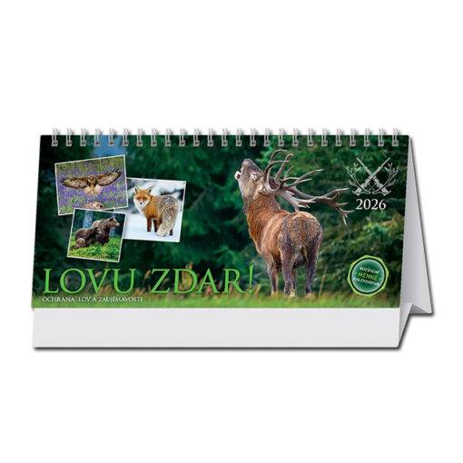 Stolový kalendár Lovu Zdar 297x138mm, 2026