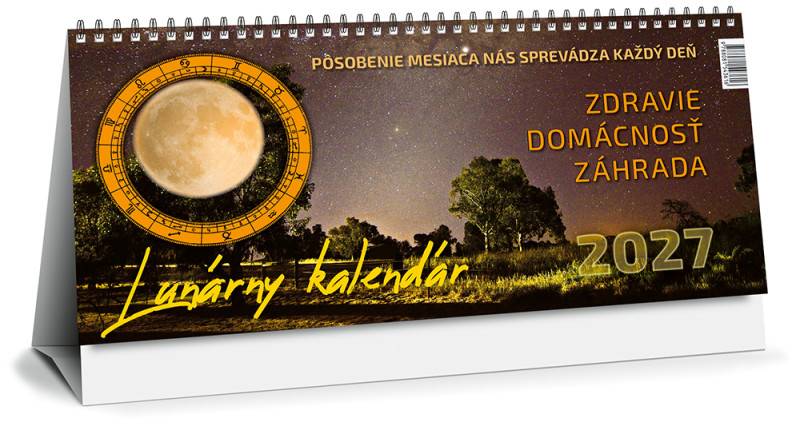 Stolový kalendár Lunárny 2027