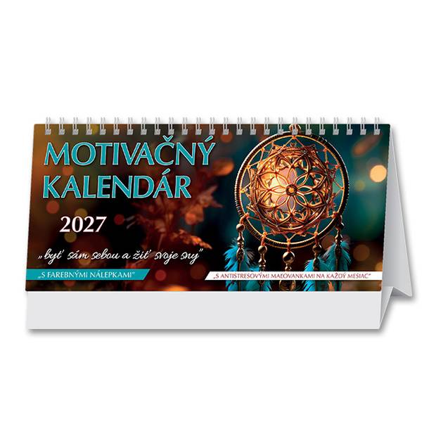 Stolový kalendár Motivačný 2027 Stolový kalendár Motivačný 2027