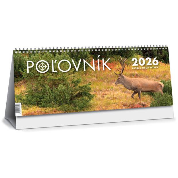 Stolový kalendár Poľovník 2026 Stolový kalendár Poľovník 2026