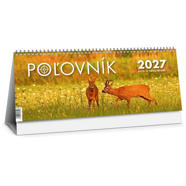 Stolový kalendár Poľovník 2027 Stolový kalendár Poľovník 2027
