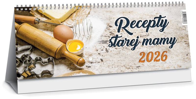 Stolový kalendár Recepty starej mamy 2026