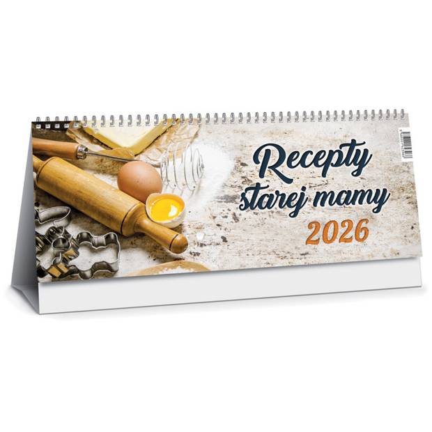 Stolový kalendár Recepty starej mamy 2026 Stolový kalendár Recepty starej mamy 2026