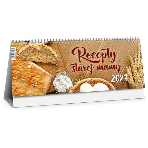 Stolový kalendár Recepty starej mamy 2027 Stolový kalendár Recepty starej mamy 2027